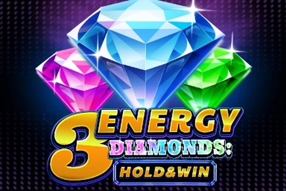 3 Energy Diamonds Hold Win — capa do slot