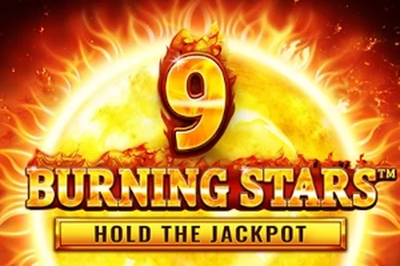 9 Burning Stars — capa do slot